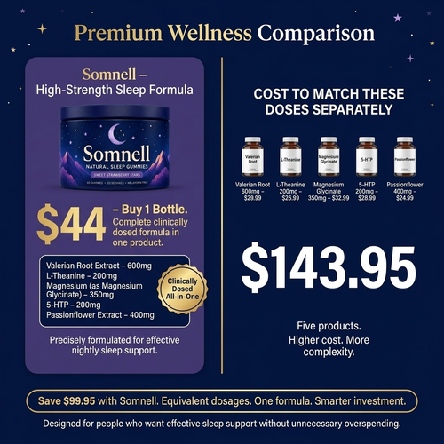 D-Somnell Natural Sleep Gummies